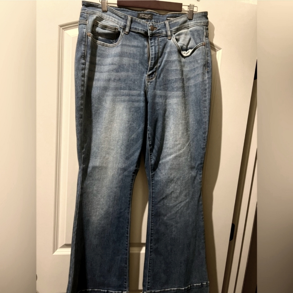 Judy Blue Flare Trouser high rise jeans 18W